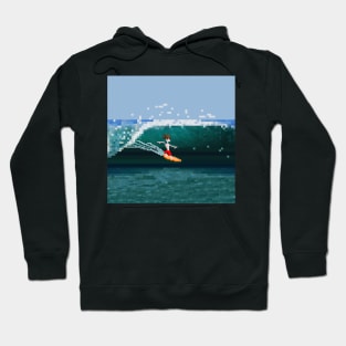 Surf's up full colour version Hoodie